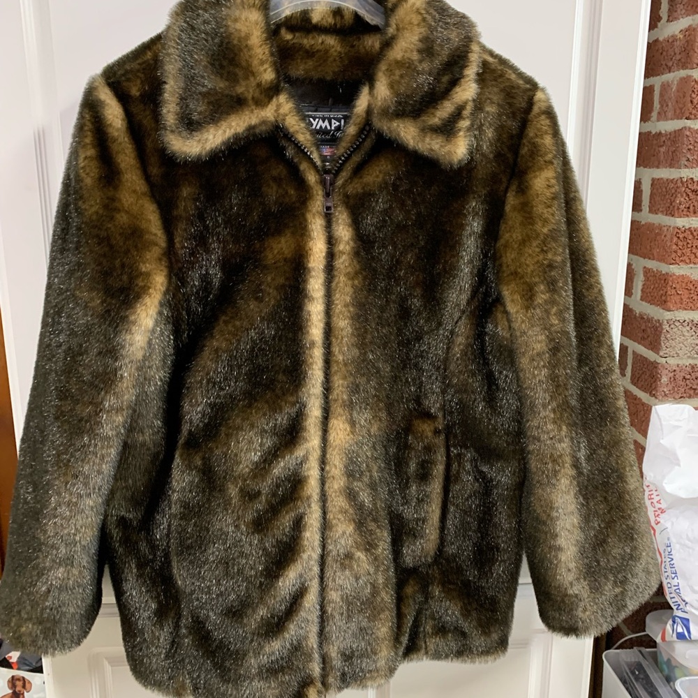 Luxurious Faux Fur Coat